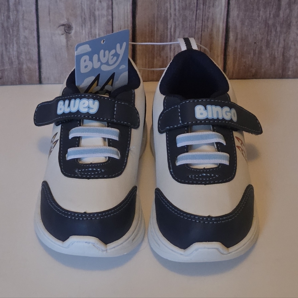 BLUEY White & Blue Sneakers NWT